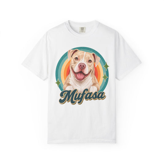Custom Dog Shirt, Personalized Pet Shirt, Custom Dog Portrait Tee, Pet Face Shirt, Dog Mom Gift, Pitbull Shirt, Comfort Colors Shirt, Gift for Dog Lover - Staggs Styles Co