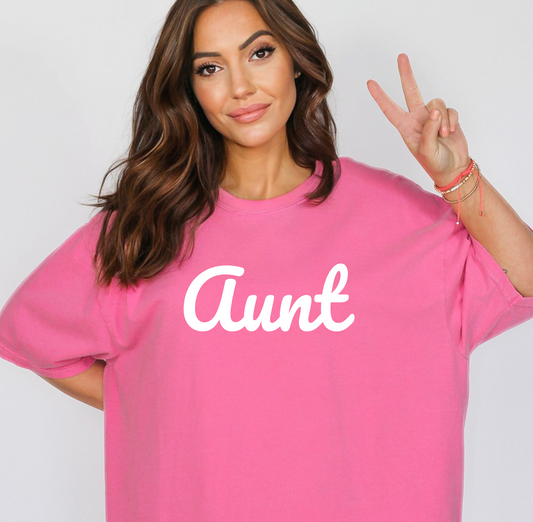 Personalized Tee, Mama, Sister, Aunt, Bride, etc, Custom