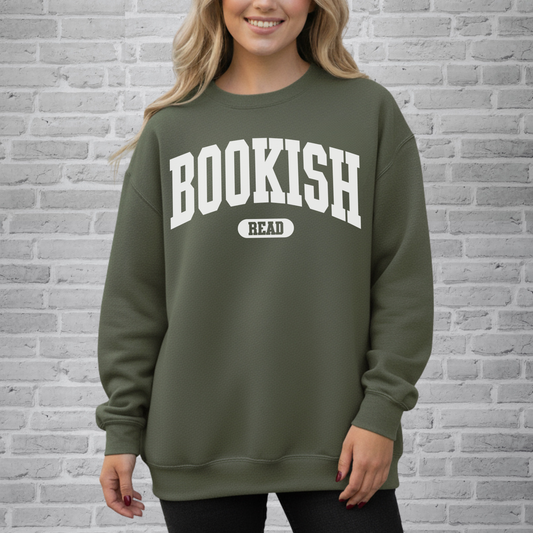 Bookish Sweatshirt, Book Lovers, Bookworms, Cozy Gift