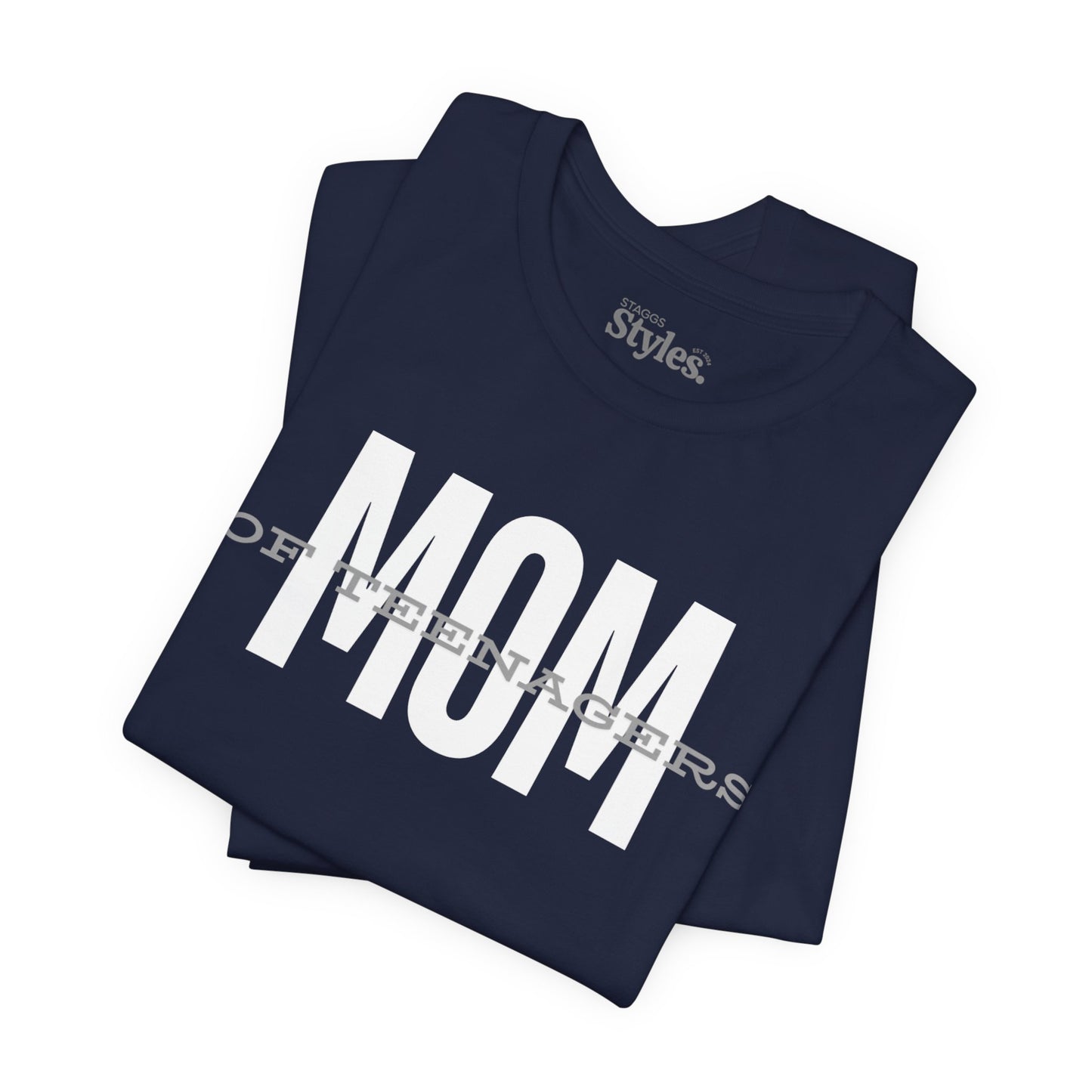 Mom of Teenagers Shirt, Motherhood Graphic T-Shirt, Casual Mom Life Tee, Parenting Humor