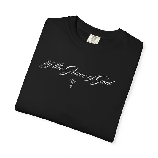 It's Not Luck It's Jesus Shirt, Custom Comfort Colors Shirt, Inspiration Message, Faith-Based Tee