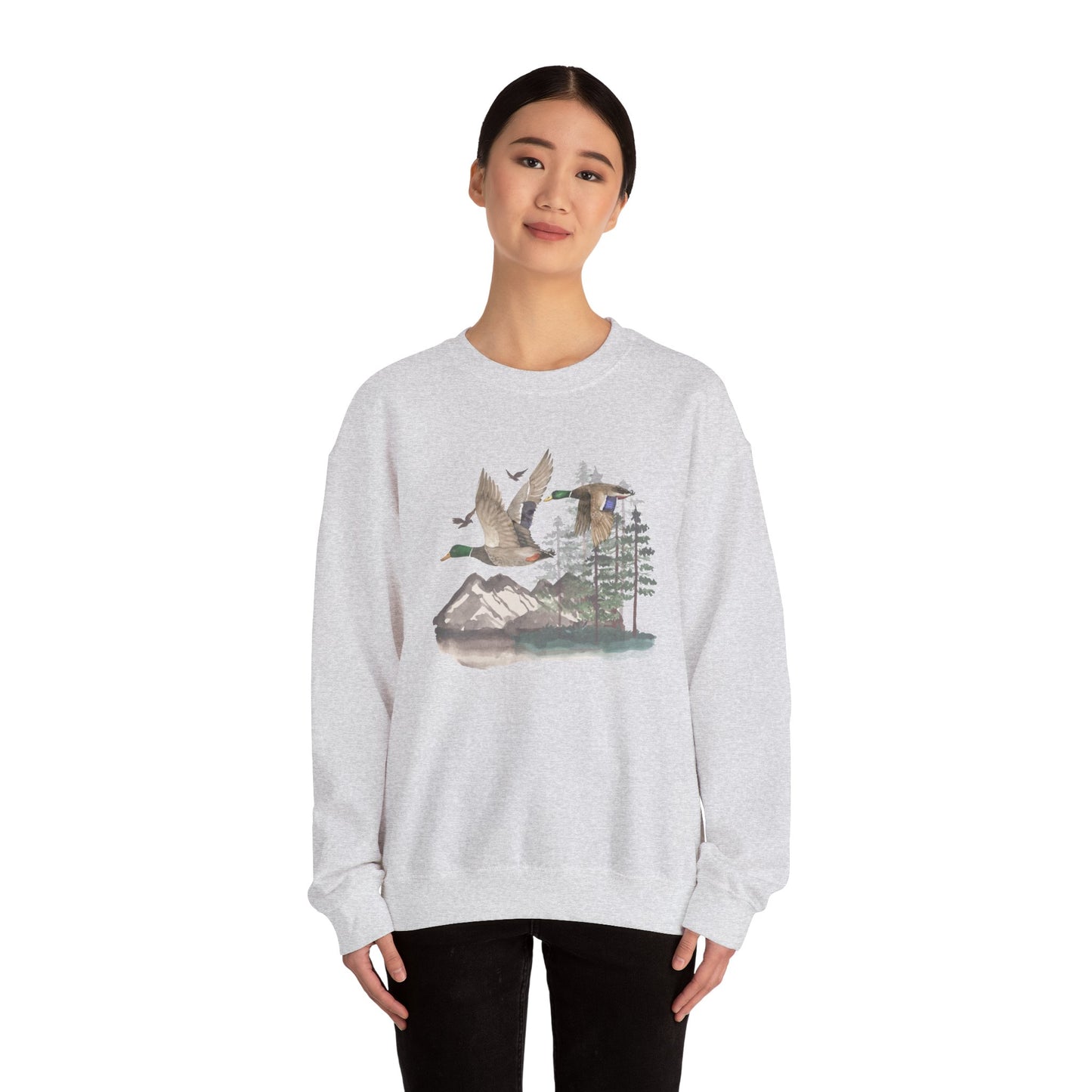 Duck Sweatshirt, Duck Hunt, Duck Season, Mallard, Outdoors, (32)