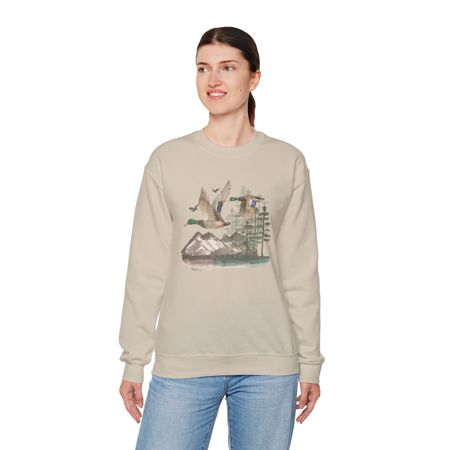 Duck Sweatshirt, Duck Hunt, Duck Season, Mallard, Outdoors, (32)