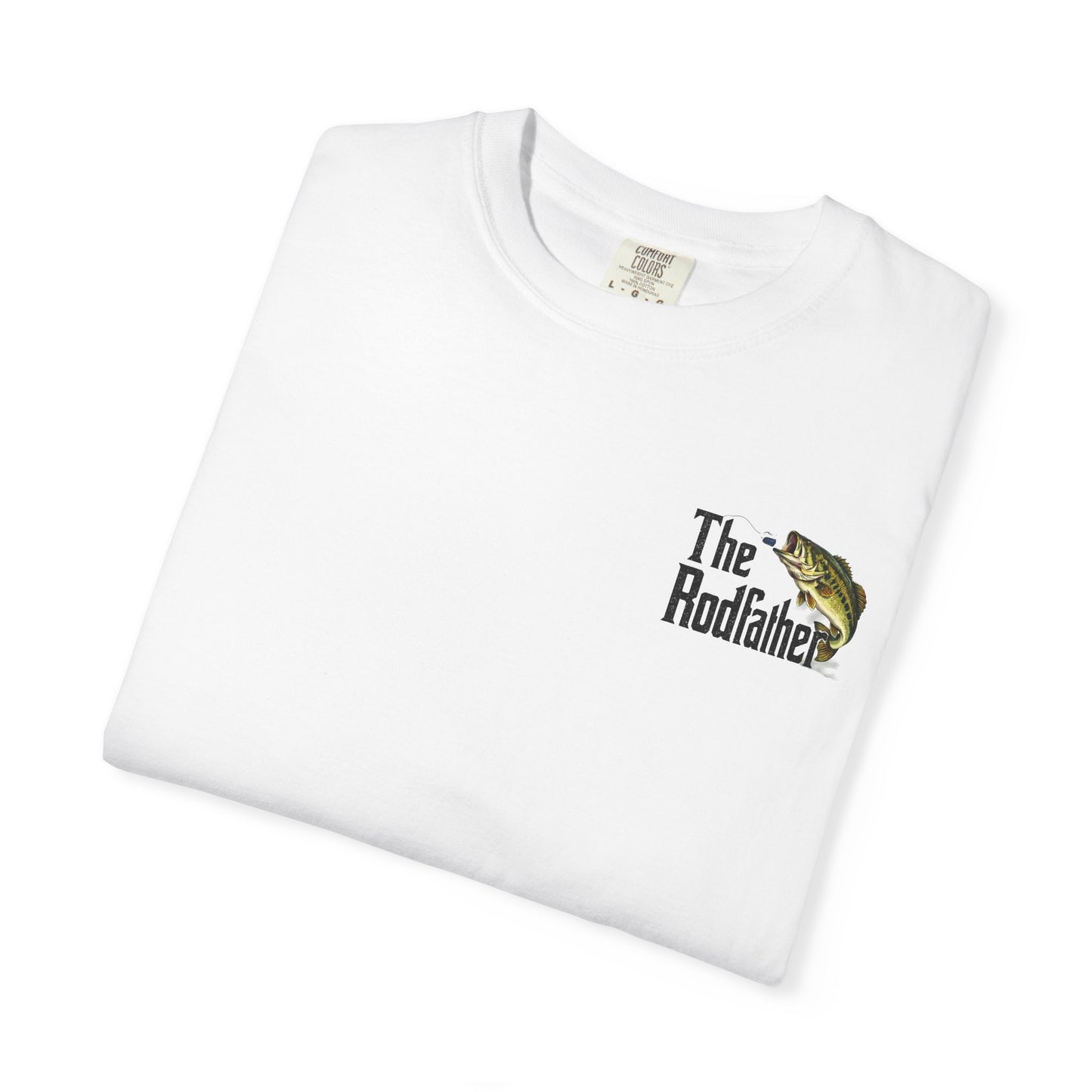The Rodfather Fishing Shirt, Men's Casual Everyday Wear, Bass Fishing Tee, Dad Gift - Staggs Styles Co