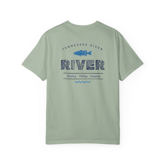 River Fishing T-Shirt | Tennessee River Graphic Tee