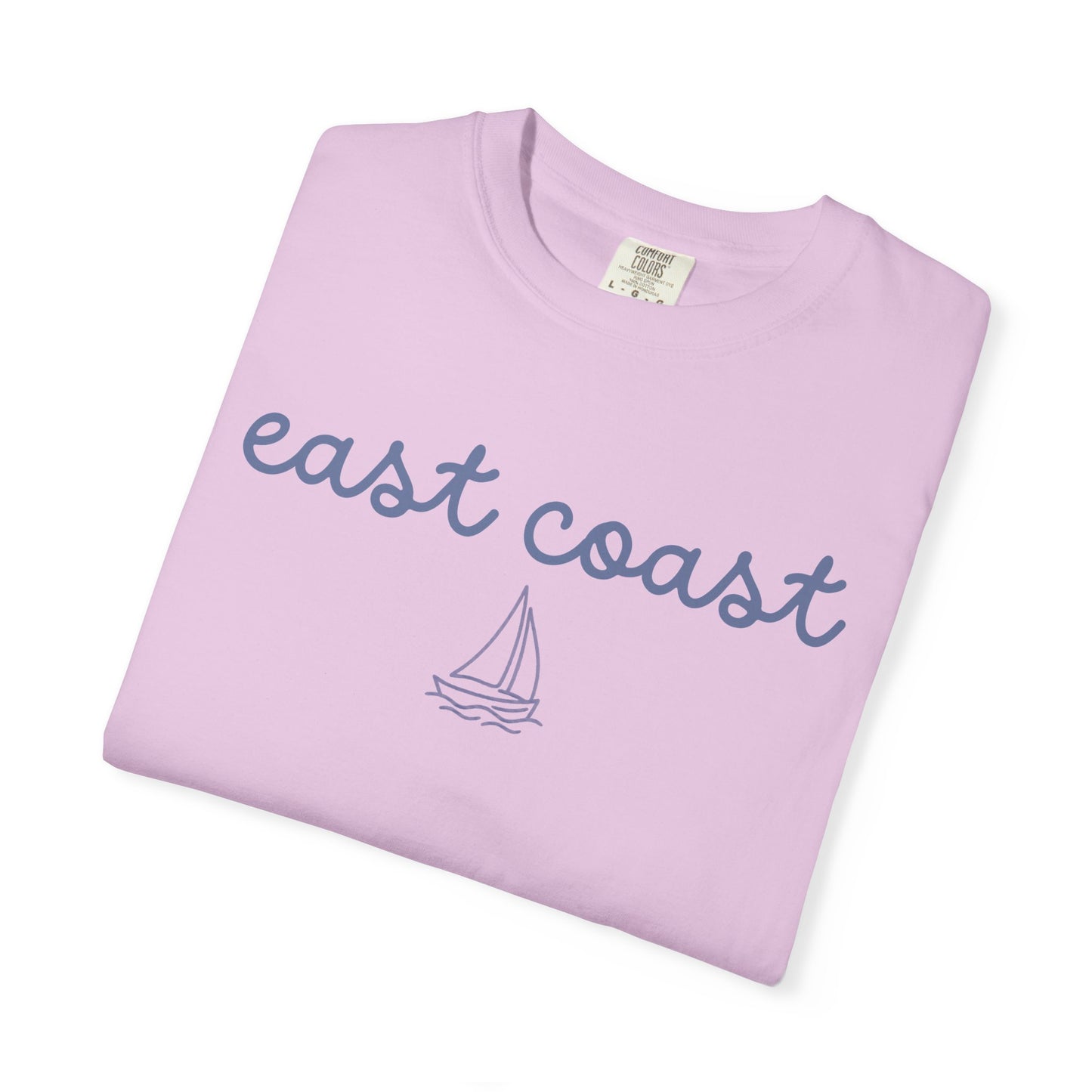 East Coast Sailboat Tee | Coastal Graphic T‑Shirt