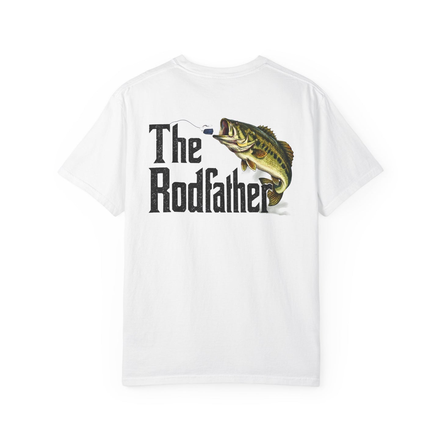 The Rodfather Fishing Shirt, Men's Casual Everyday Wear, Bass Fishing Tee, Dad Gift - Staggs Styles Co
