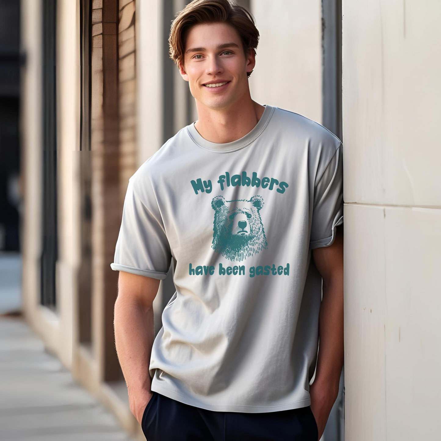 My Flabbers Have Been Gasted - Unisex, Big & Tall Size Shirt, Funny, Humor, Gift