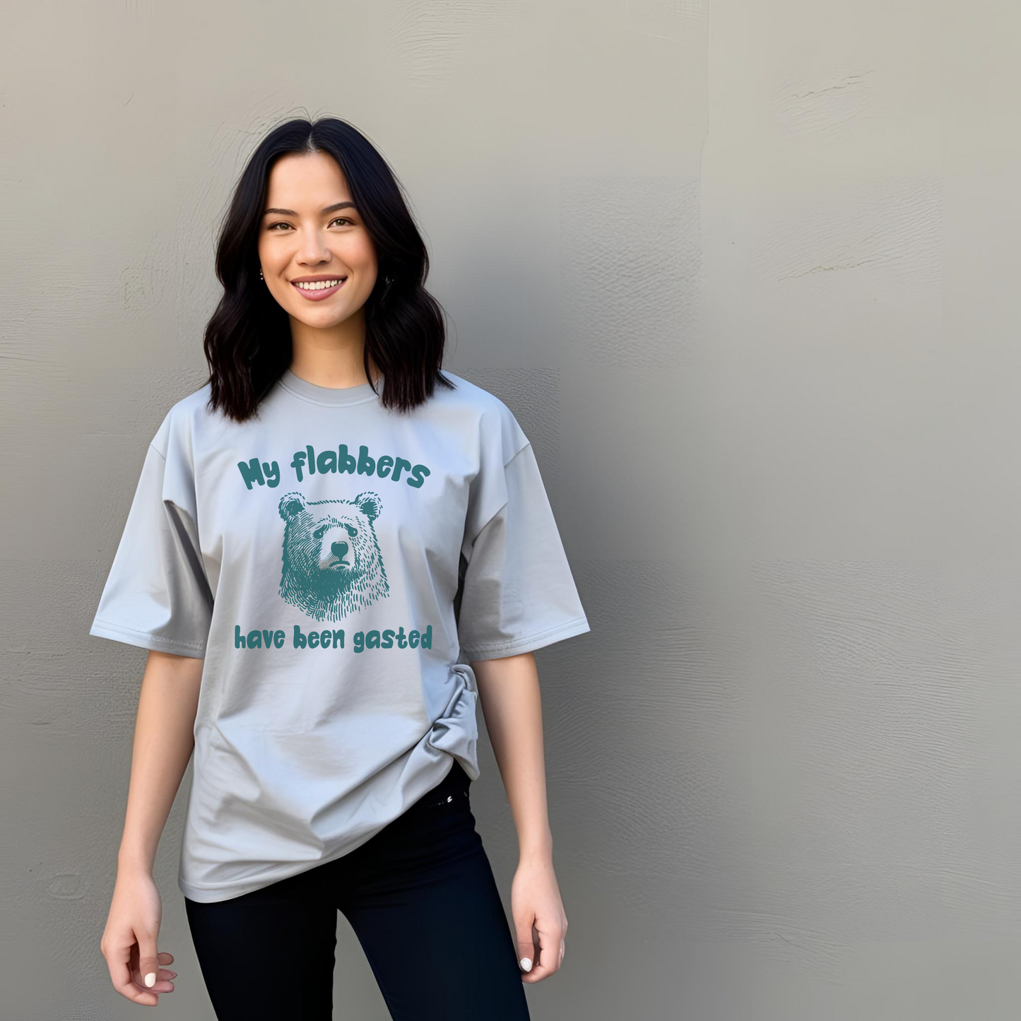 My Flabbers Have Been Gasted - Unisex, Big & Tall Size Shirt, Funny, Humor, Gift