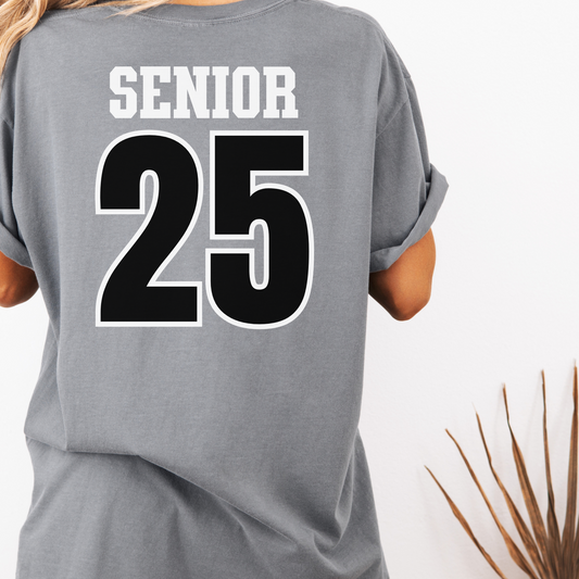 Senior Shirt, Unisex Shirt, Class of, 2025, Cotton Tee, Graduation Gift