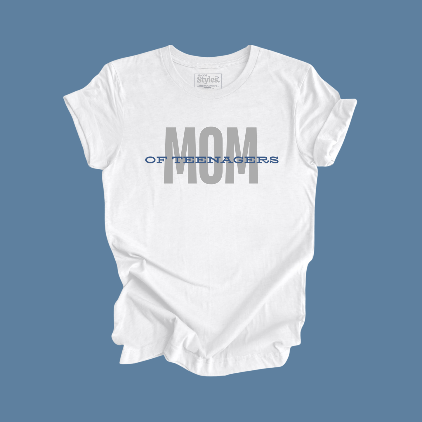 Mom of Teenagers Shirt, Motherhood Graphic T-Shirt, Casual Mom Life Tee, Parenting Humor