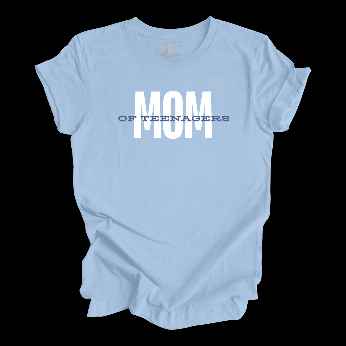 Mom of Teenagers Shirt, Motherhood Graphic T-Shirt, Casual Mom Life Tee, Parenting Humor