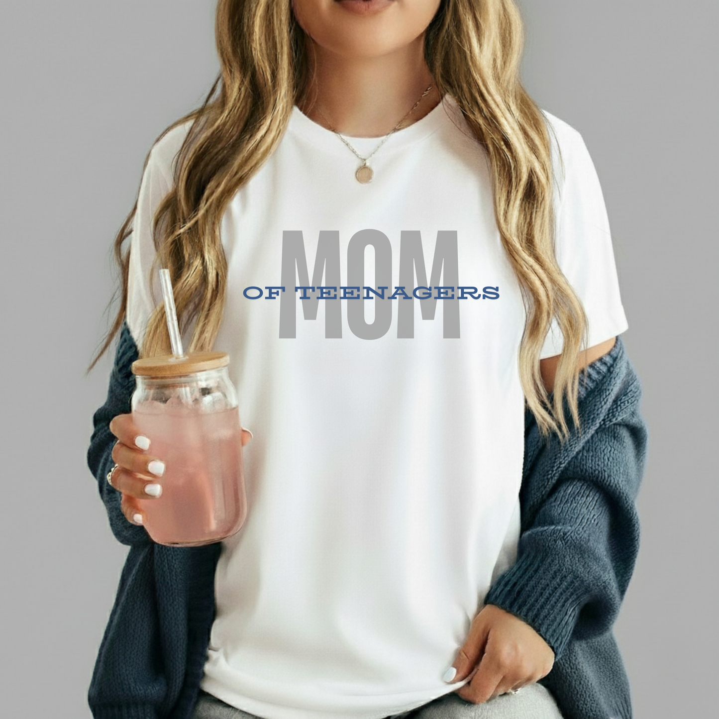 Mom of Teenagers Shirt, Motherhood Graphic T-Shirt, Casual Mom Life Tee, Parenting Humor