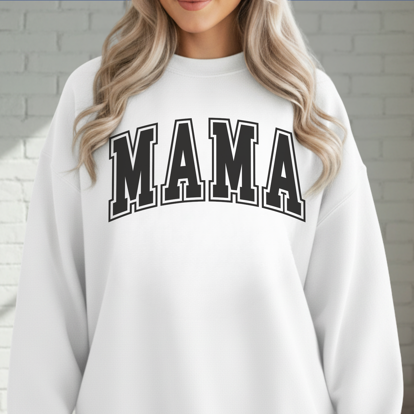 Mama Sweatshirt, Casual Cozy Cotton, Gift for Moms, Mothers Day, Birthday