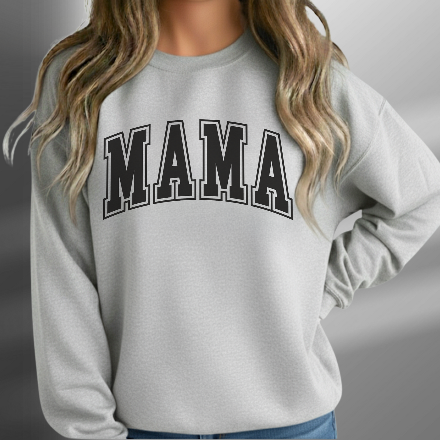 Mama Sweatshirt, Casual Cozy Cotton, Gift for Moms, Mothers Day, Birthday