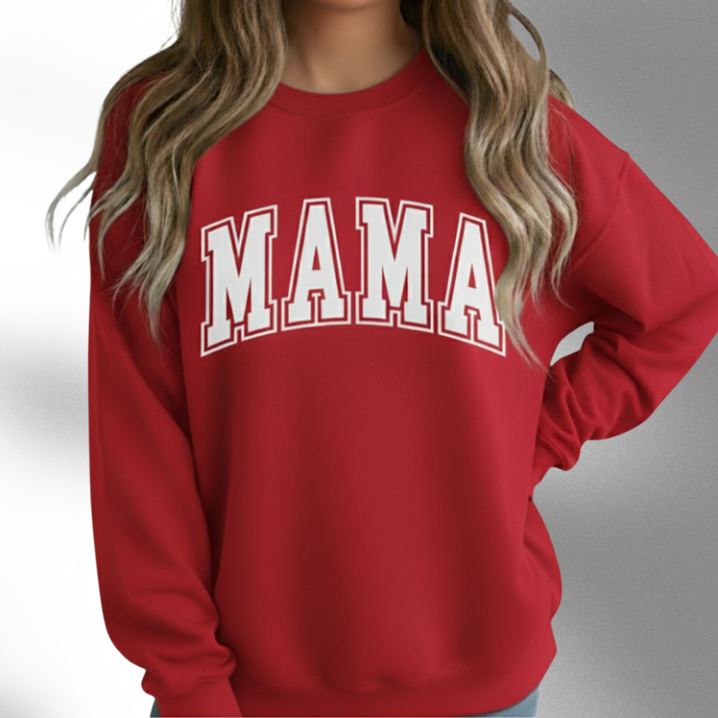 Mama Sweatshirt, Casual Cozy Cotton, Gift for Moms, Mothers Day, Birthday