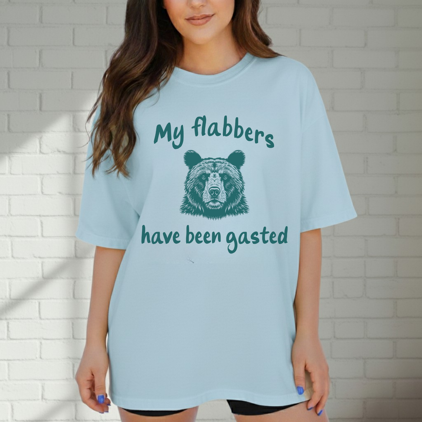 Funny Bear T-Shirt, Humor Unisex Graphic Tee, Humorous Animal Shirt, Casual Wear, Birthday, Flabbergasted Tee