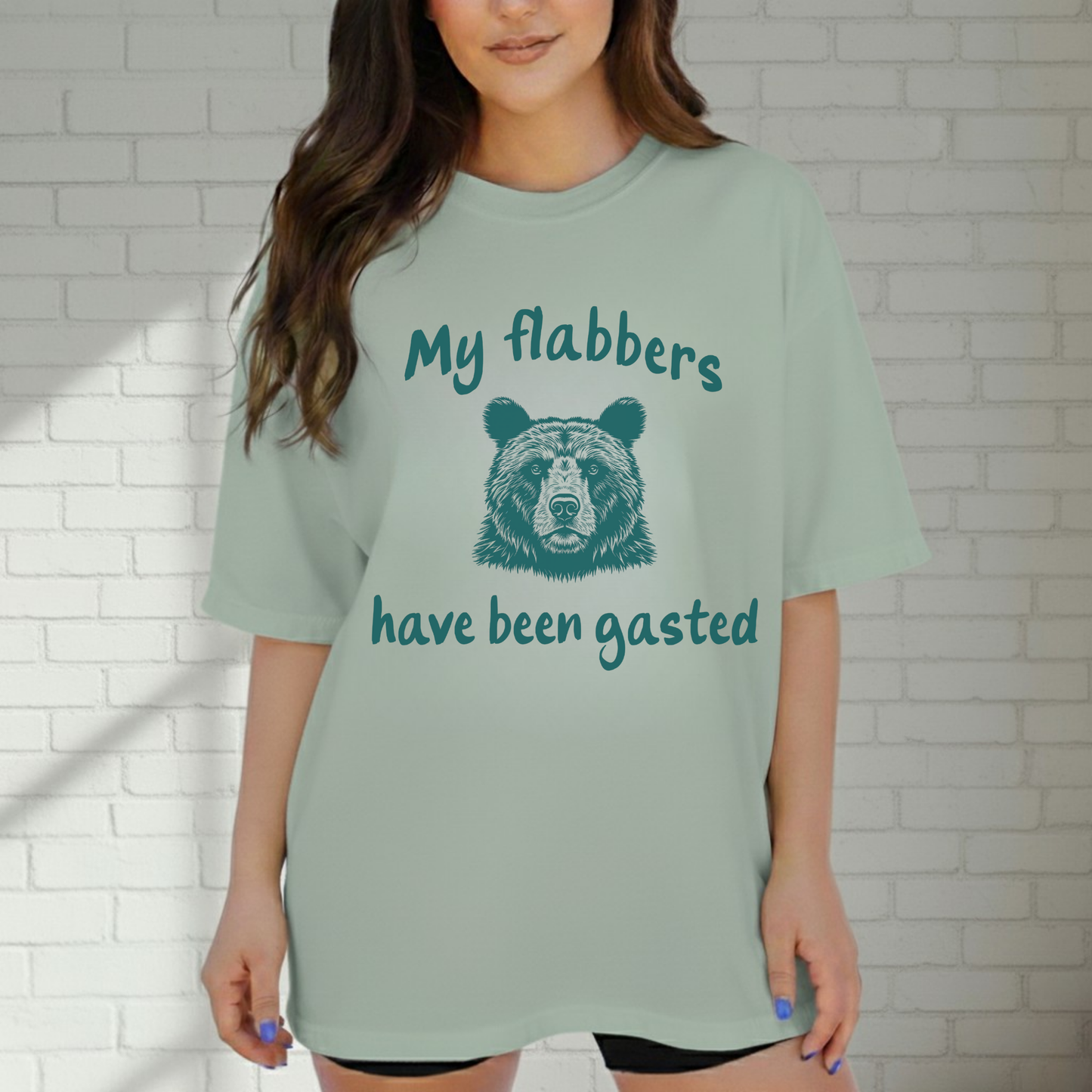 Funny Bear T-Shirt, Humor Unisex Graphic Tee, Humorous Animal Shirt, Casual Wear, Birthday, Flabbergasted Tee