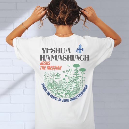 Gospel Christian Shirt, Faith T-Shirt, Inspiration, Jesus, Church Wear, Flower Seeds Tee