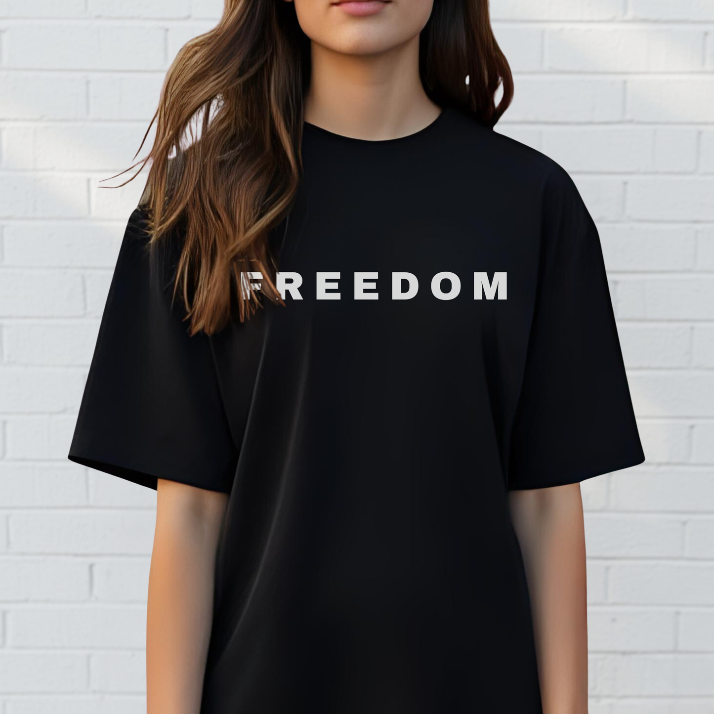 Freedom Unisex Shirt, Women's Casual Everyday Wear, American, USA, Gift