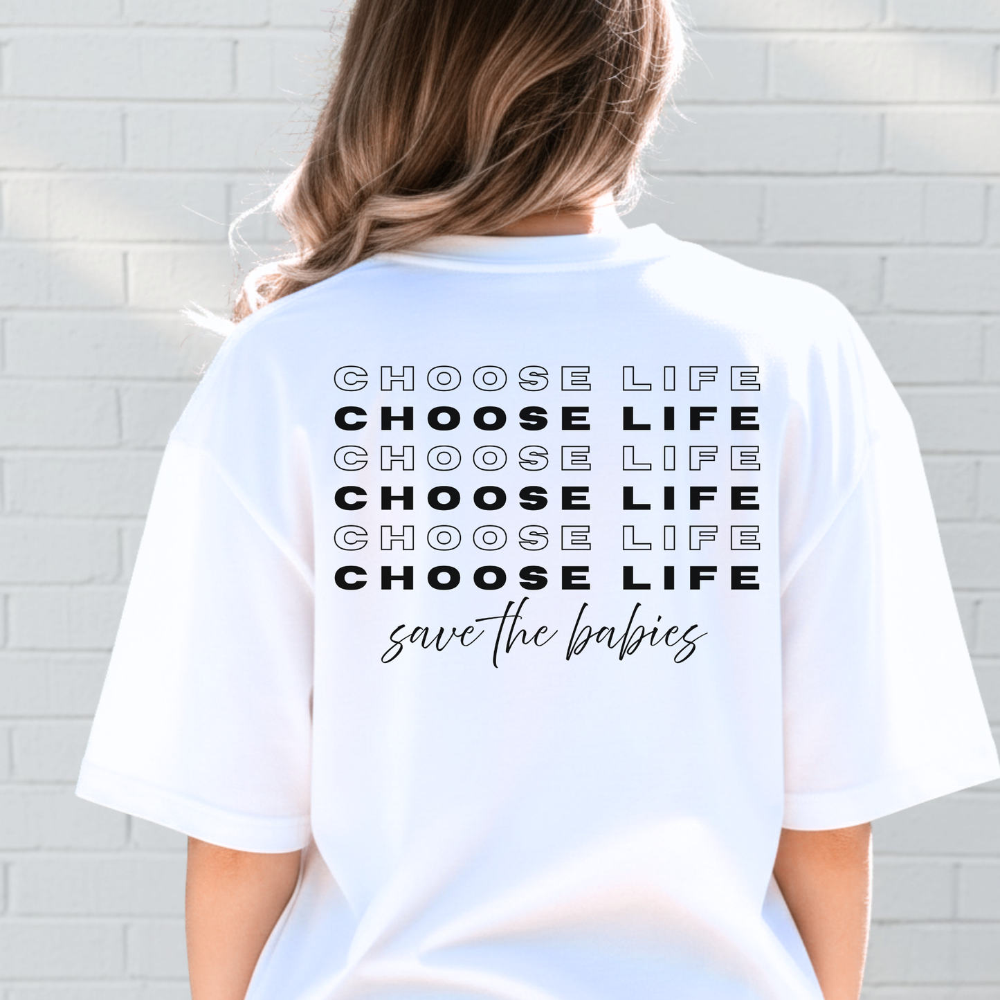 Choose Life Shirt, Pro-Life Unisex T-Shirt, Inspirational Apparel