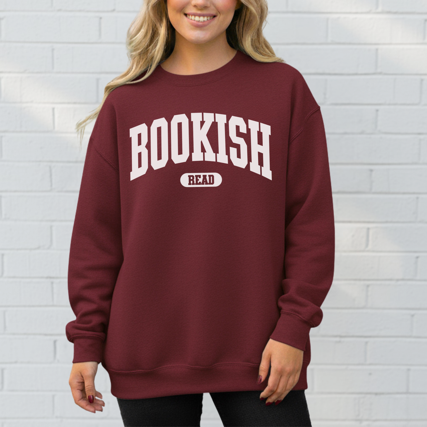 Bookish Sweatshirt, Book Lovers, Bookworms, Cozy Gift