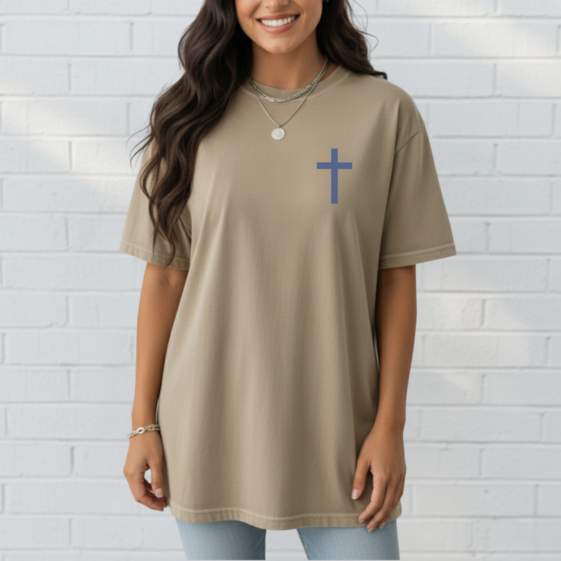Bad Day Let's Pray Shirt, Cross, Faith Based Apparel, Inspirational Tee, Christian T-Shirt, Church Wear - Staggs Styles Co