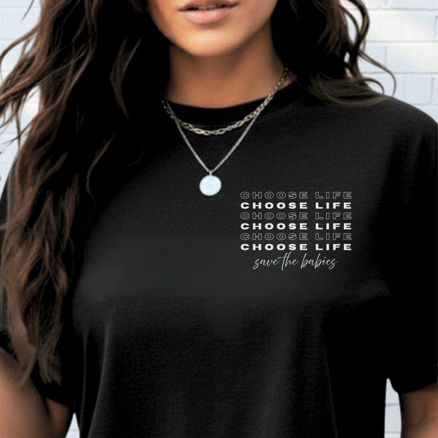 Choose Life Shirt, Pro-Life Unisex T-Shirt, Customized Comfort Color Shirt, Inspirational Apparel