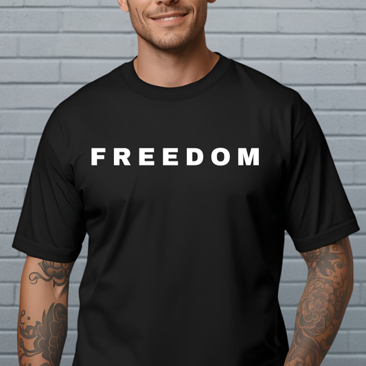 Freedom Unisex Shirt, Men's Casual Everyday Wear, American, USA, Gift