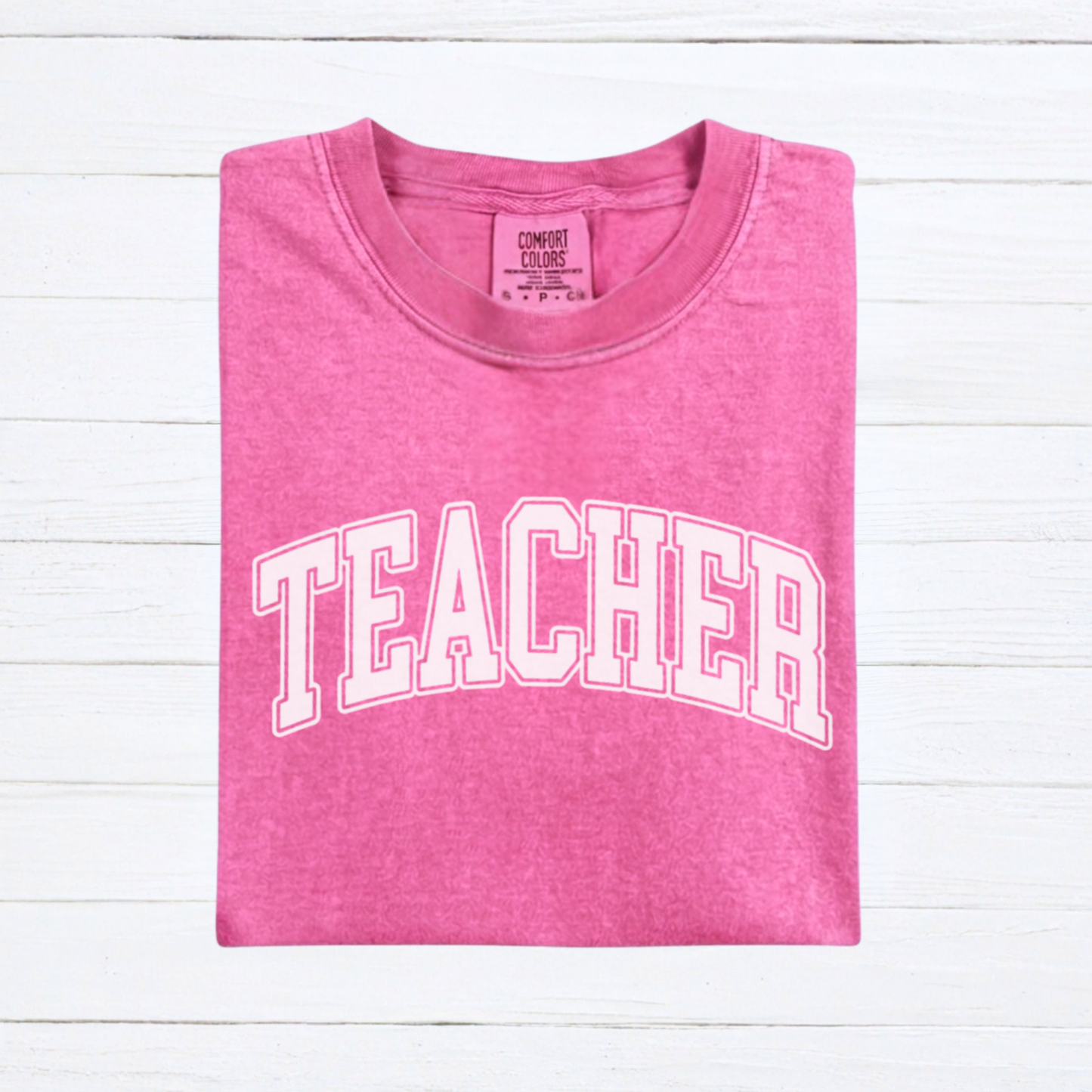 Vintage Teacher Shirt Comfort Colors 1717, Teacher Gift, Teacher T Shirt, Cute Teacher Tee, Back to School Shirt, Teacher Appreciation Gift, Mama Teacher Shirt - Staggs Styles Co