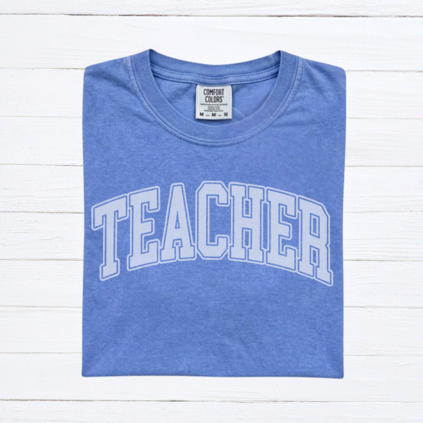 Vintage Teacher Shirt Comfort Colors 1717, Teacher Gift, Teacher T Shirt, Cute Teacher Tee, Back to School Shirt, Teacher Appreciation Gift, Mama Teacher Shirt - Staggs Styles Co