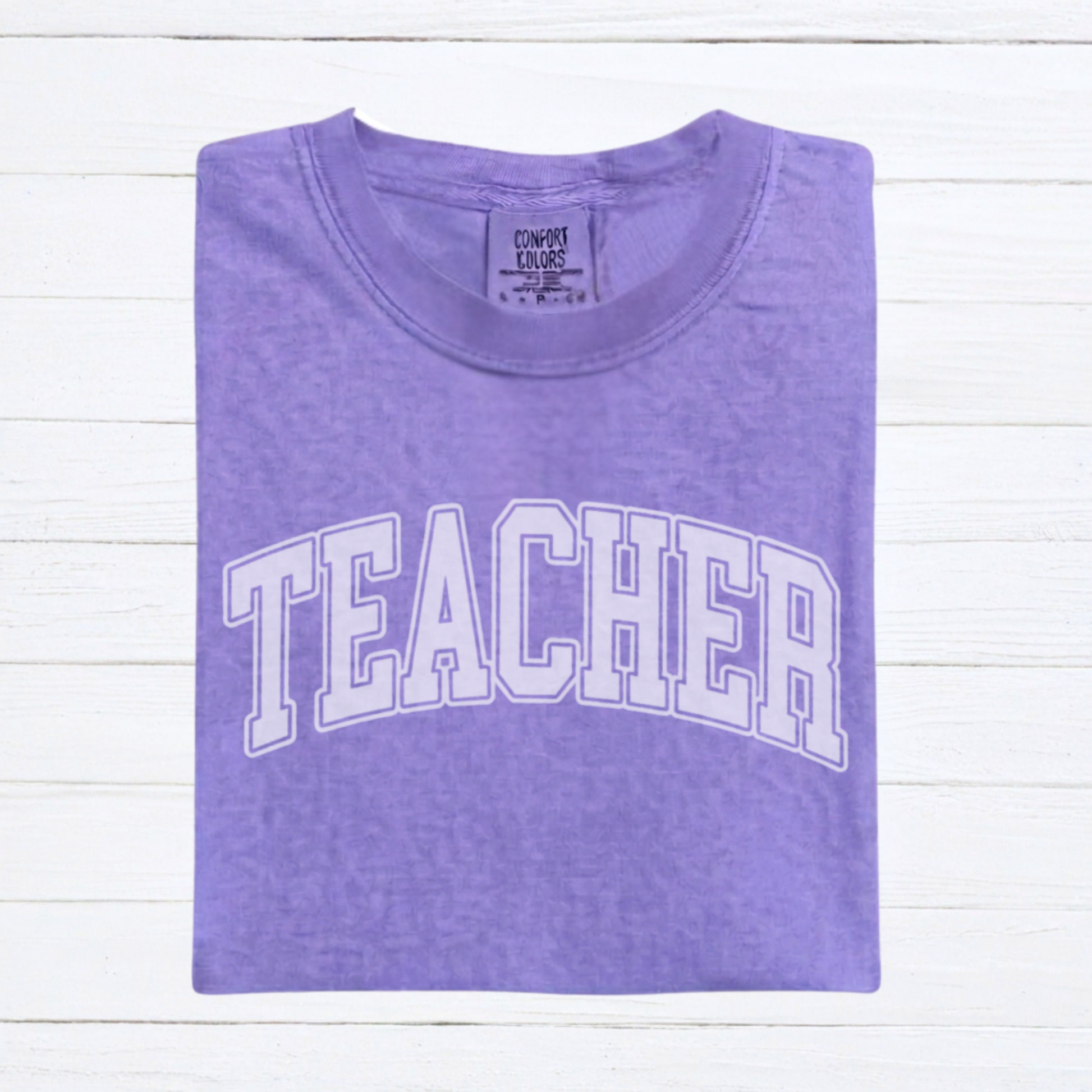 Vintage Teacher Shirt Comfort Colors 1717, Teacher Gift, Teacher T Shirt, Cute Teacher Tee, Back to School Shirt, Teacher Appreciation Gift, Mama Teacher Shirt - Staggs Styles Co