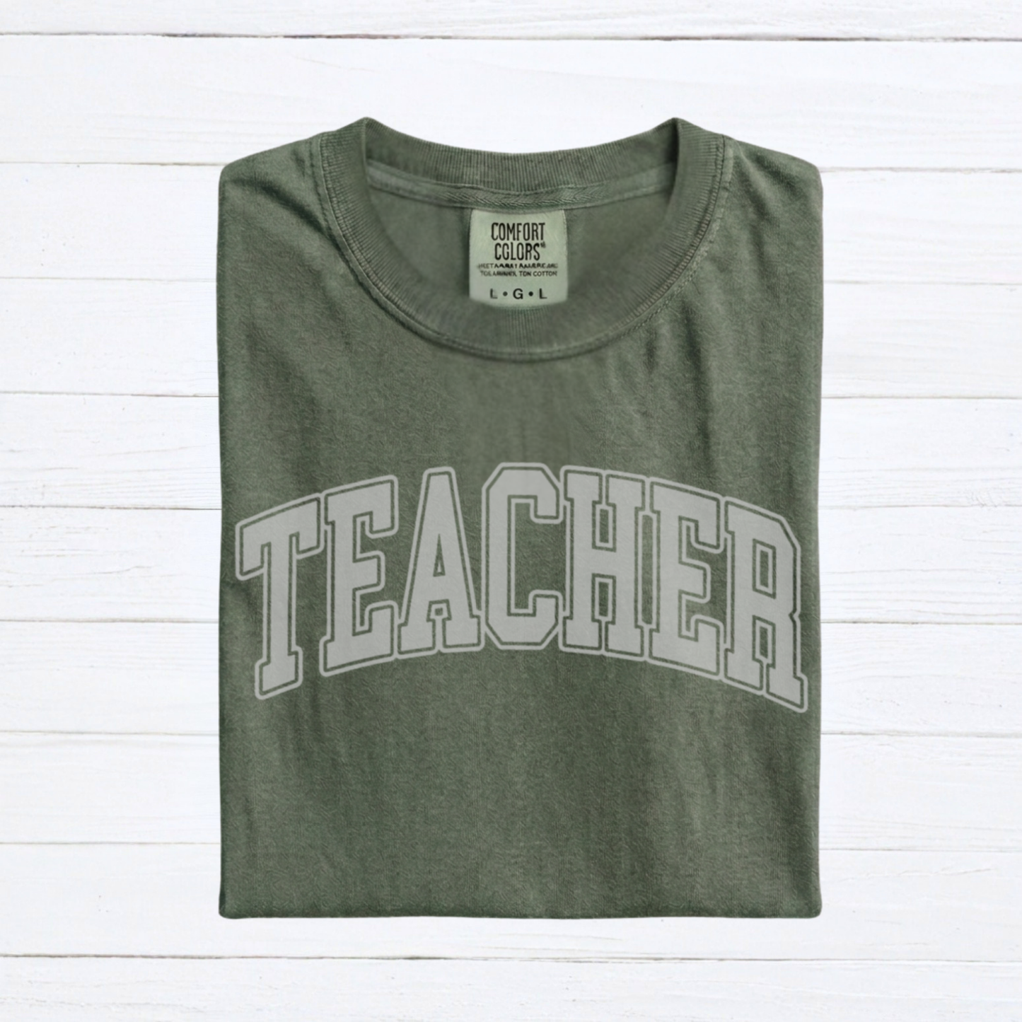 Vintage Teacher Shirt Comfort Colors 1717, Teacher Gift, Teacher T Shirt, Cute Teacher Tee, Back to School Shirt, Teacher Appreciation Gift, Mama Teacher Shirt - Staggs Styles Co