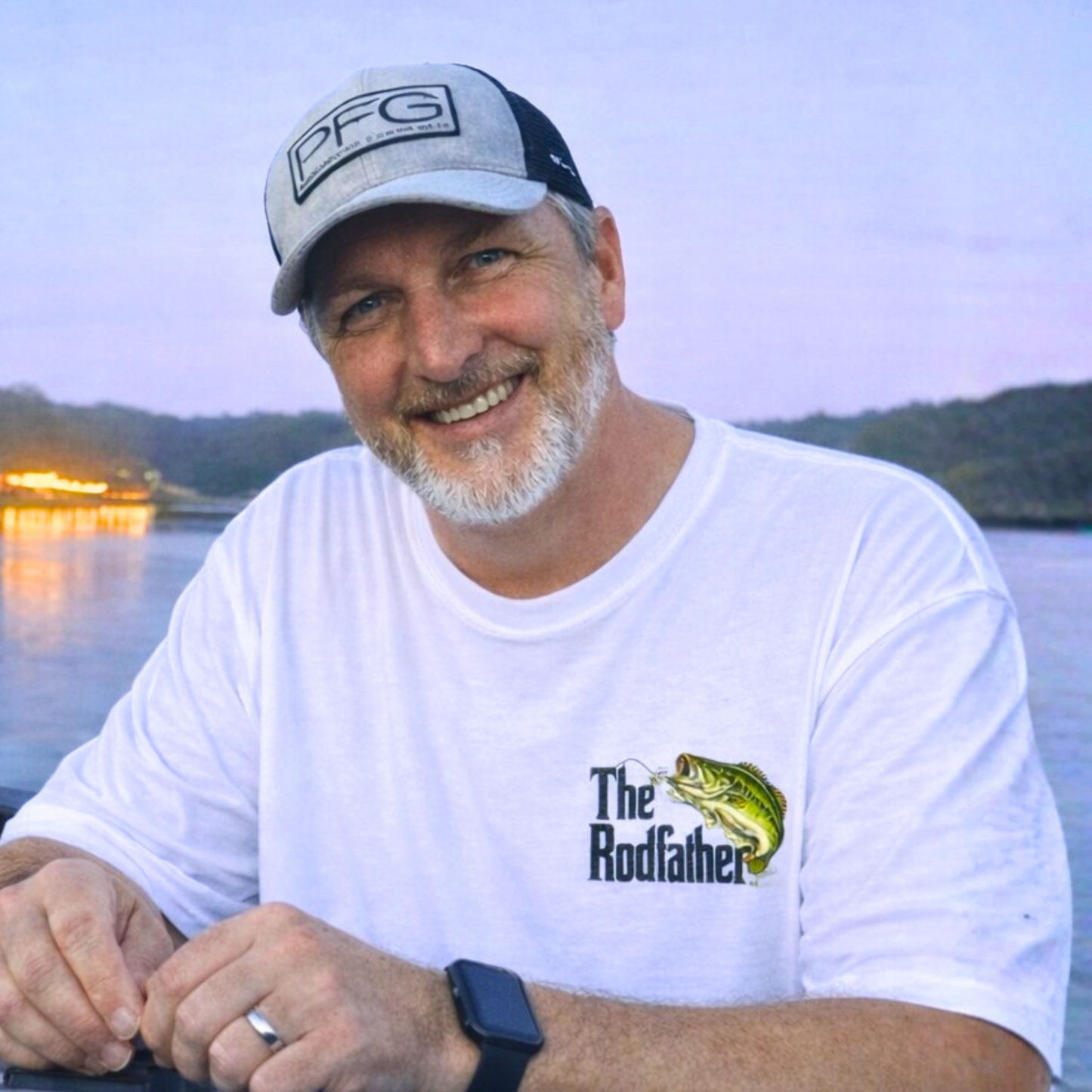 Rodfather Fishing Shirt, Funny Bass Fishing Tee, Fishing Dad Gift, Angler Shirt, Big & Tall Size Tee, Fisherman Gift, Lake Life Shirt - Staggs Styles Co