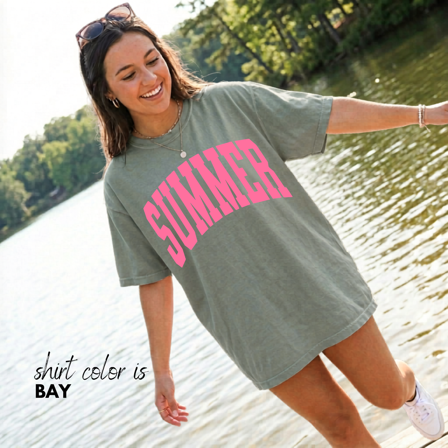 Lake Life Shirt, Kayak Life Tee, Float Trip Shirt, Summer Graphic Tee, Oversized Tee, Comfort Colors Shirt, River Life Tee, Trendy Summer Shirt - Staggs Styles Co