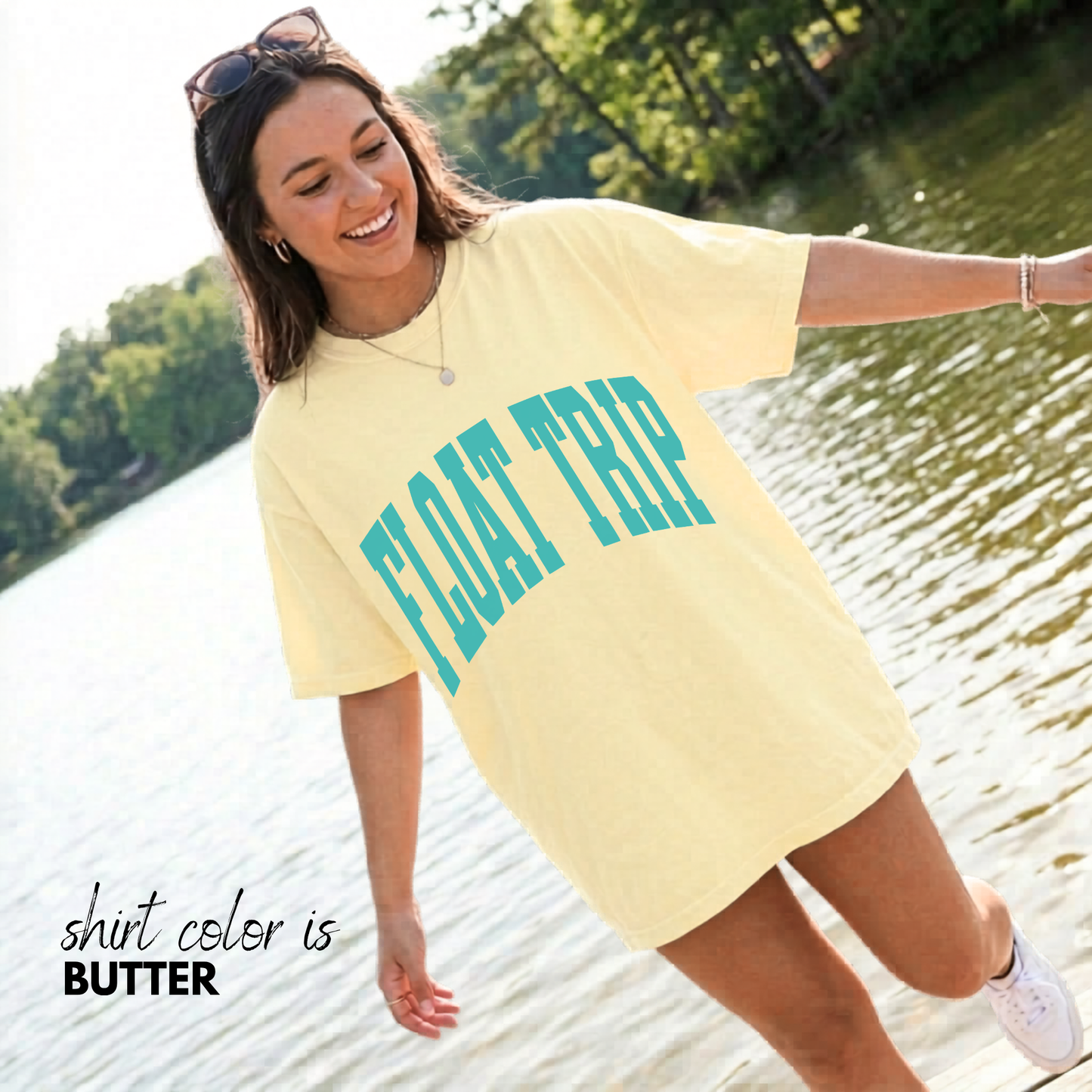 Lake Life Shirt, Kayak Life Tee, Float Trip Shirt, Summer Graphic Tee, Oversized Tee, Comfort Colors Shirt, River Life Tee, Trendy Summer Shirt - Staggs Styles Co