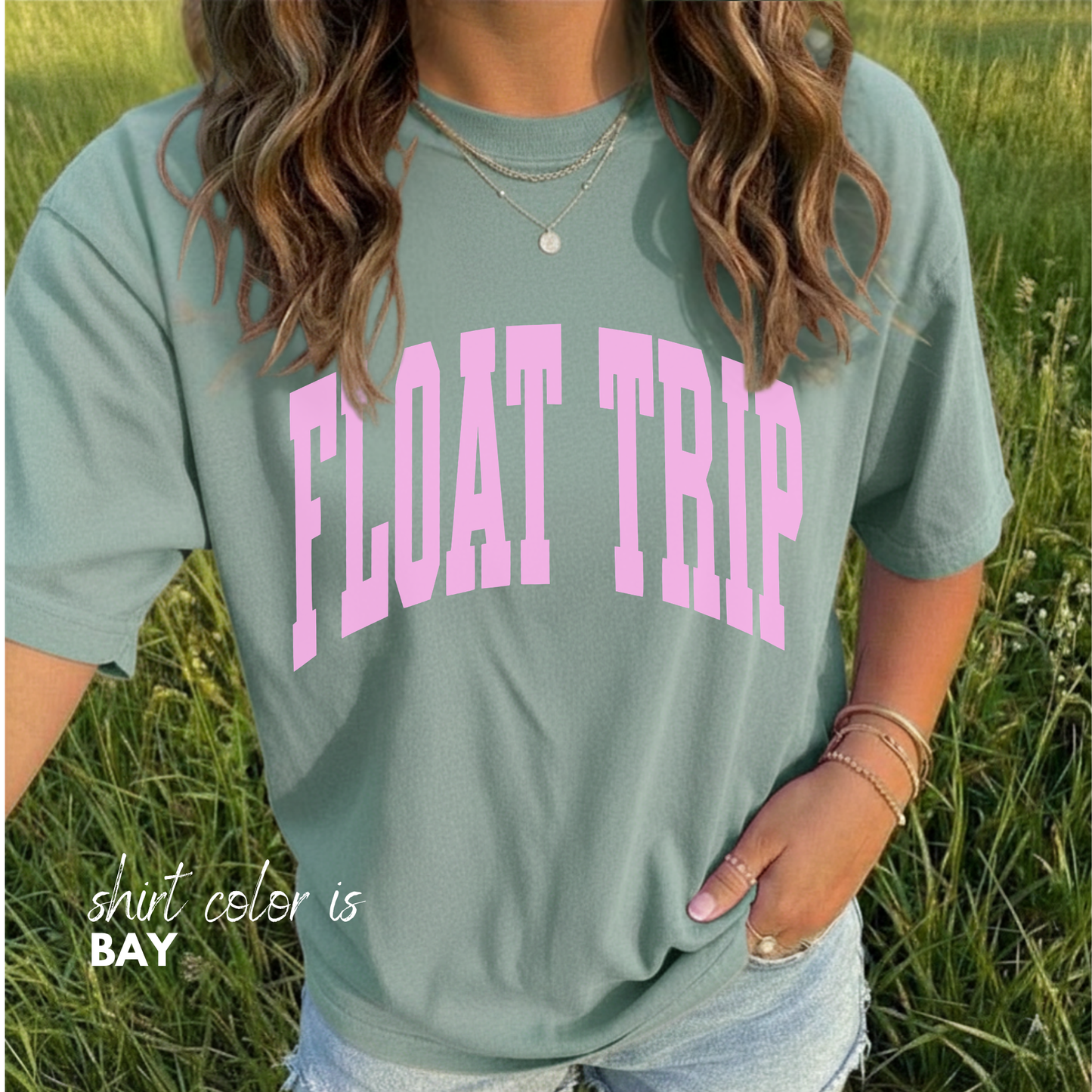 Float Trip Shirt, Summer Graphic Tee, Oversized Tee, Custom Comfort Colors Shirt, River Life Tee, Trendy Summer Shirt
