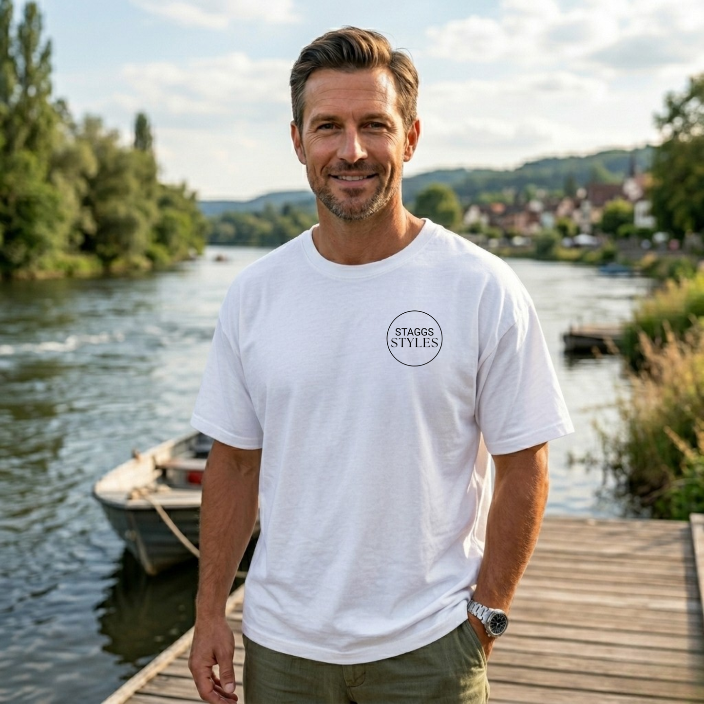 Custom Logo Shirt, Casual Wear, Unisex Tees, Personalize it, Your Logo Here, Cotton T-shirts, Personalizable Logo Tee