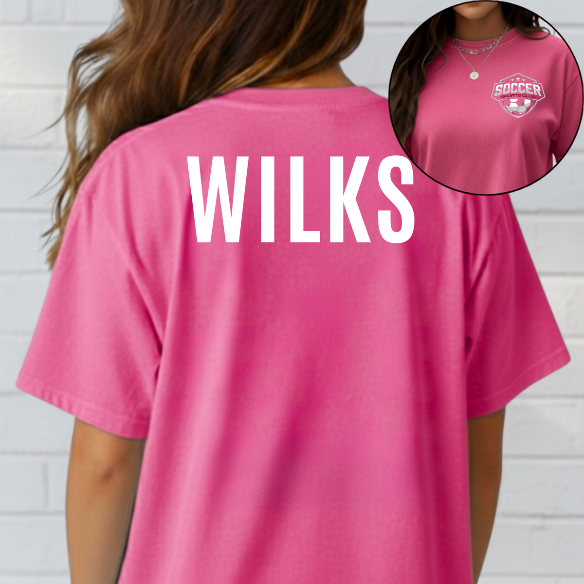 Soccer Shirt, Personalize it Yourself, Your Name & Sport