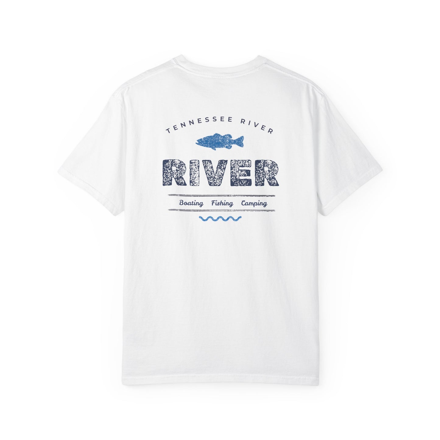 River Fishing T-Shirt — Tennessee River Graphic Tee