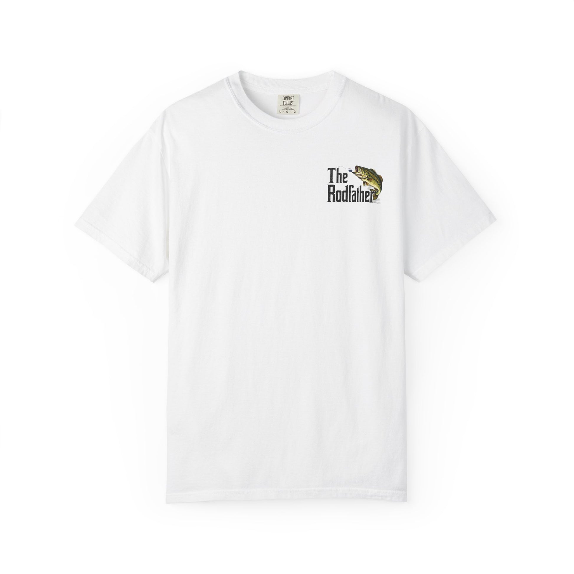 The Rodfather Fishing Shirt, Men's Casual Everyday Wear, Bass Fishing Tee, Dad Gift - Staggs Styles Co