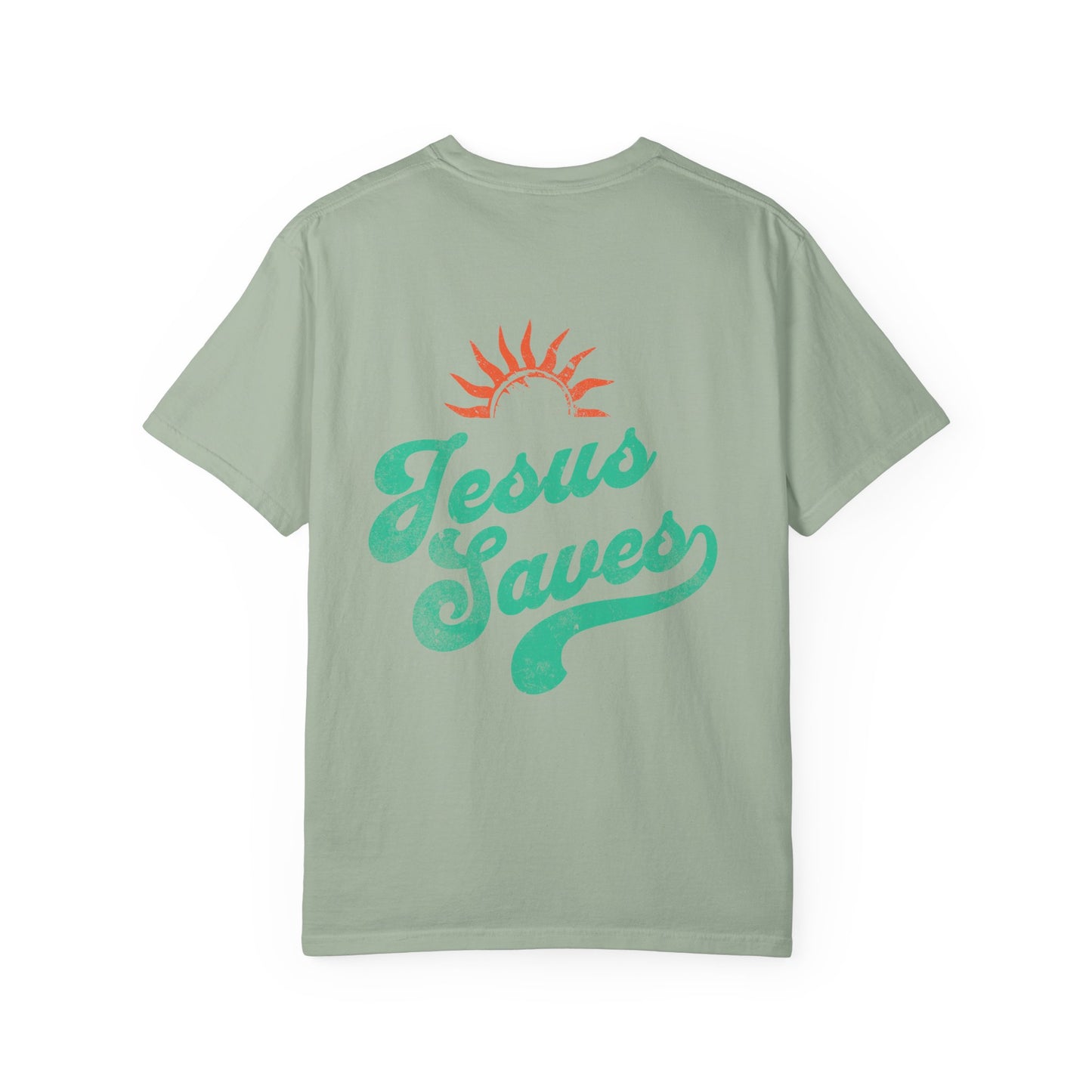 Jesus Saves Tee, Christian Tee, Church Wear, Vacation Tee, Soft Cotton T-shirt