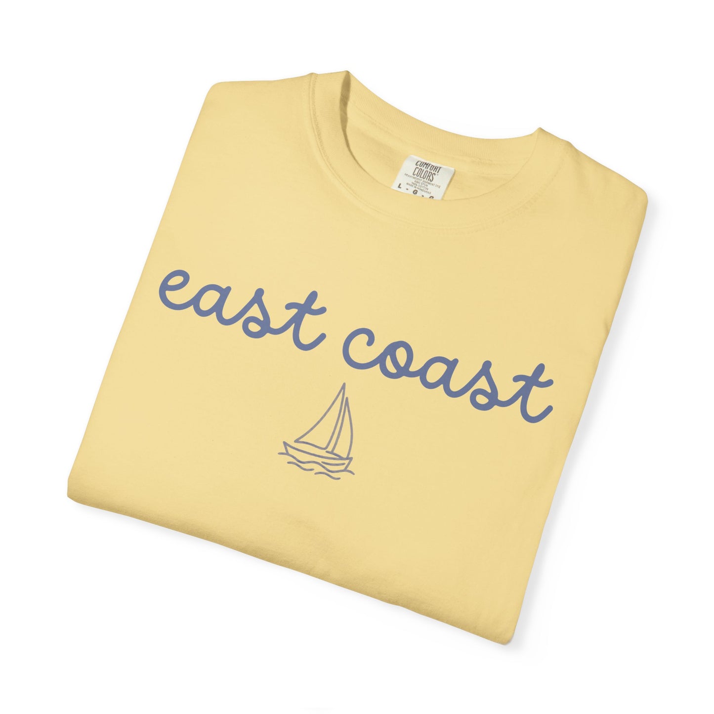 East Coast Sailboat Tee | Coastal Graphic T‑Shirt