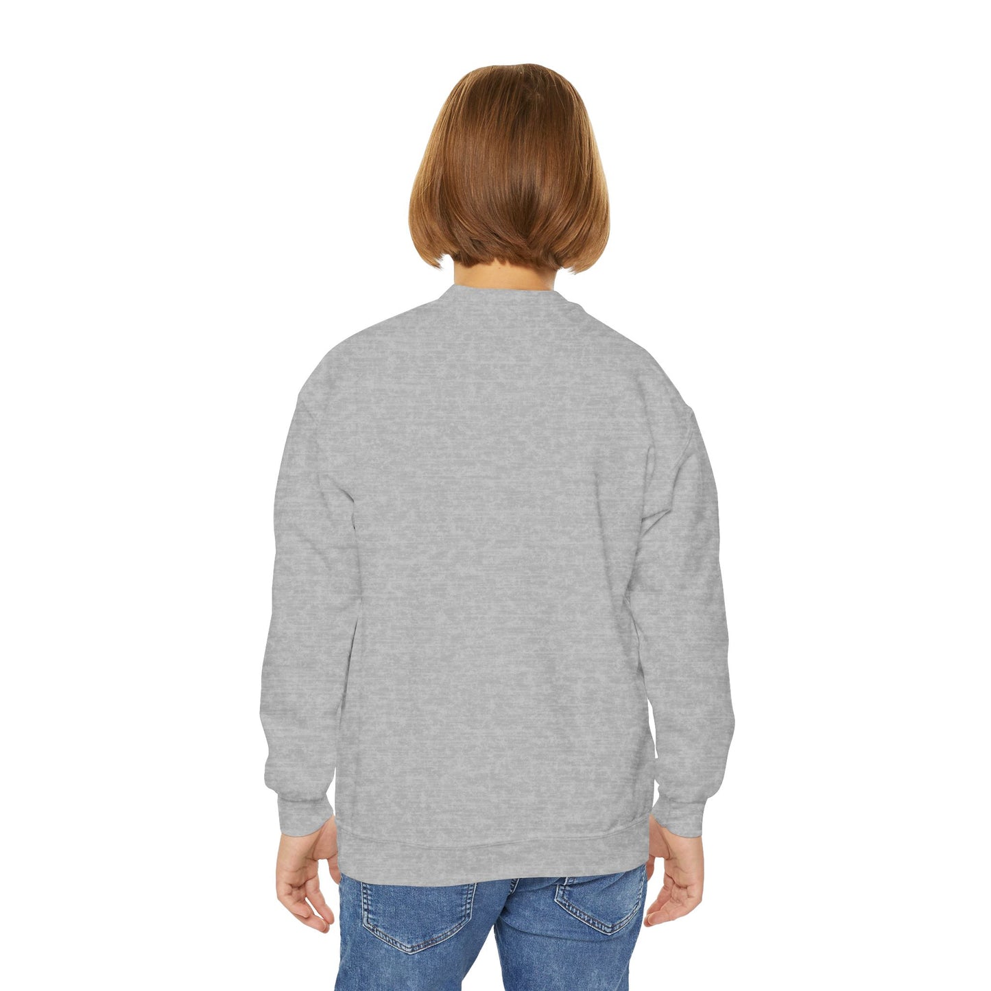 Tiger Football Youth Crewneck Sweatshirt | Tigers Retro Script Football Pullover | School Spirit Tiger Game Day Sweatshirt | Green