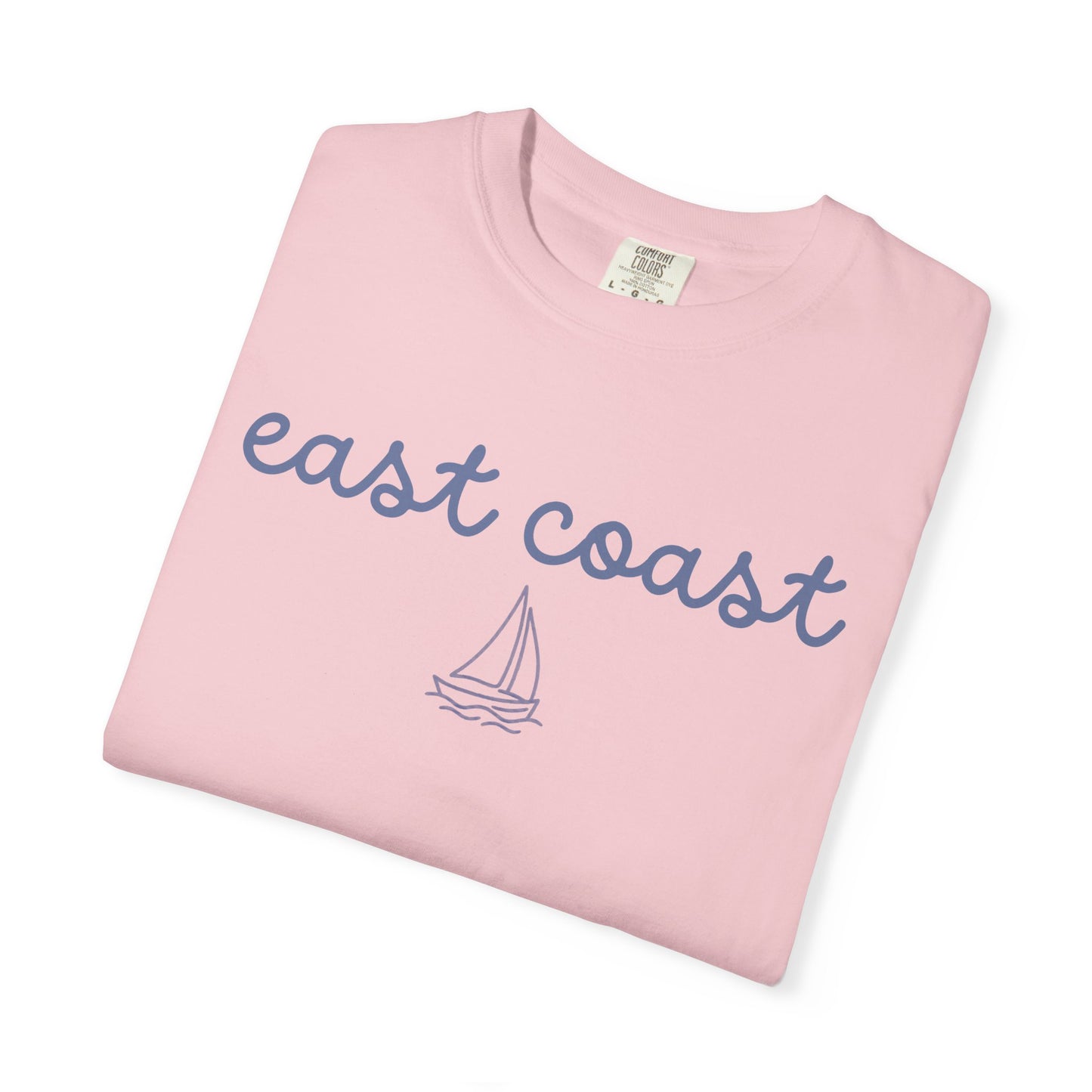 East Coast Sailboat Tee | Coastal Graphic T‑Shirt
