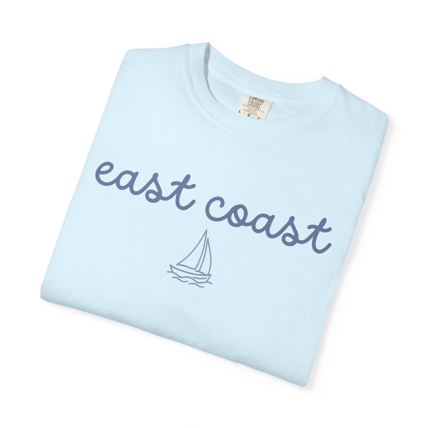 East Coast Sailboat Tee | Coastal Graphic T‑Shirt