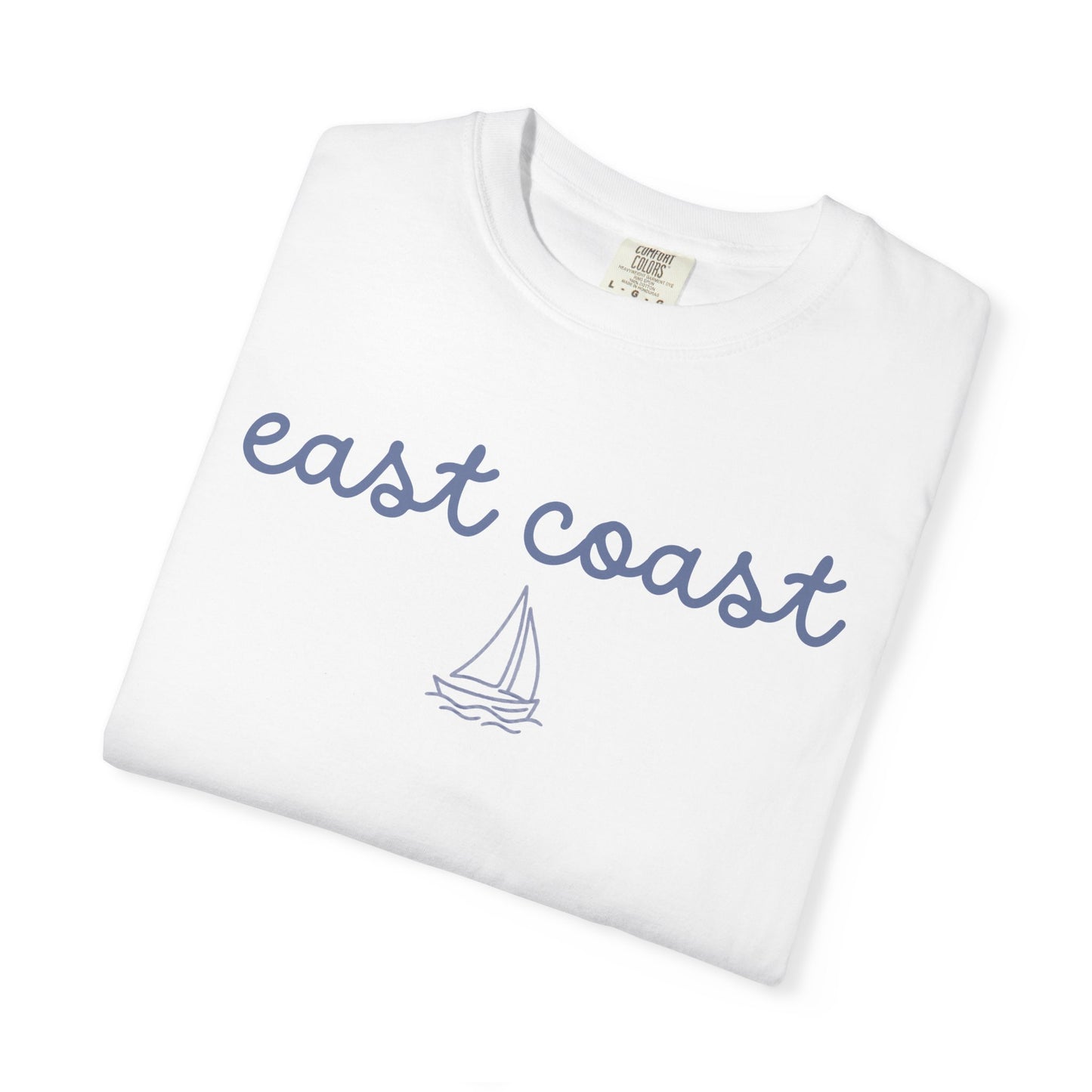 East Coast Sailboat Tee | Coastal Graphic T‑Shirt