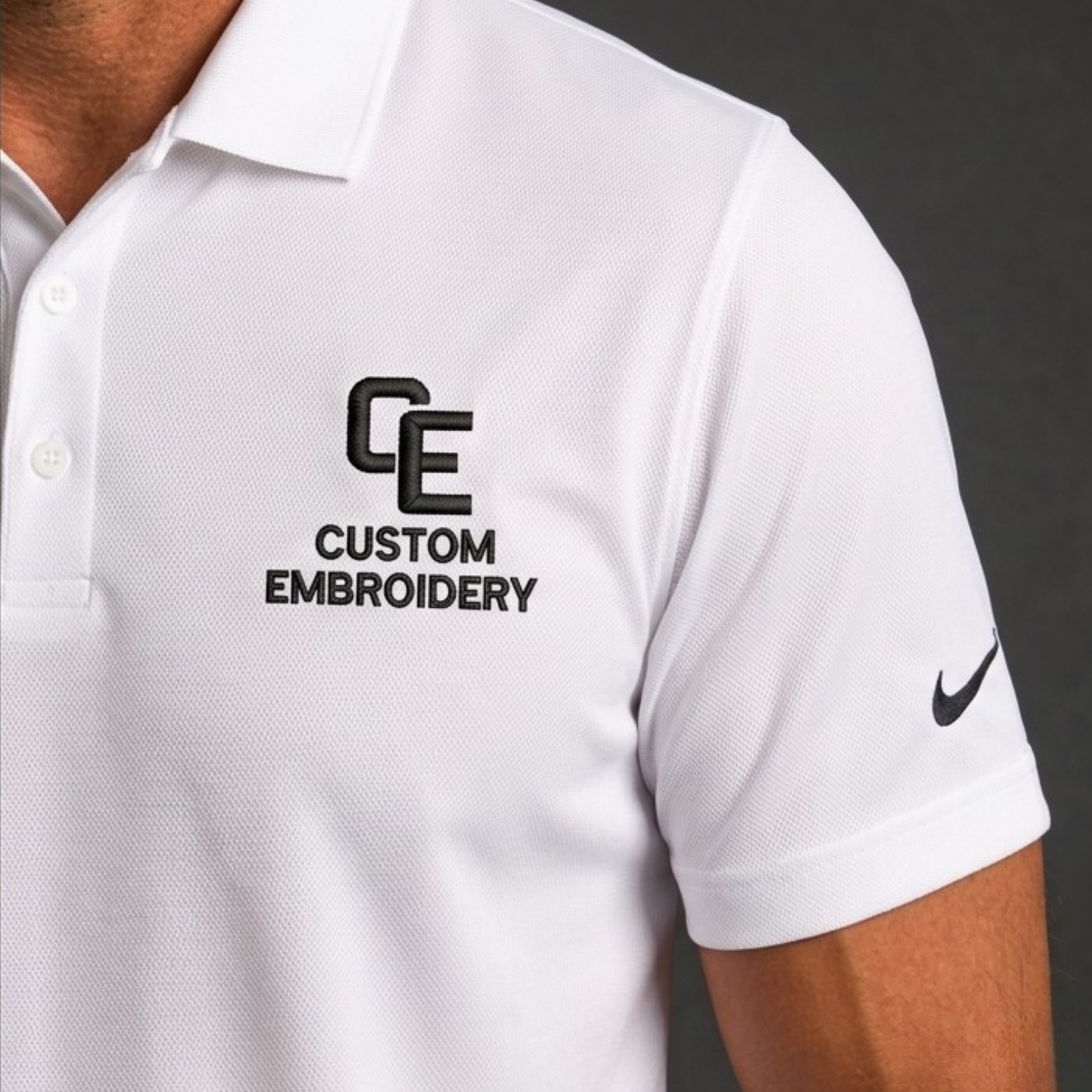 Polo Shirt With Embroidery | Nike Embroidery Polo | Port Authority Polo | Customize it With Your Logo & Your Name