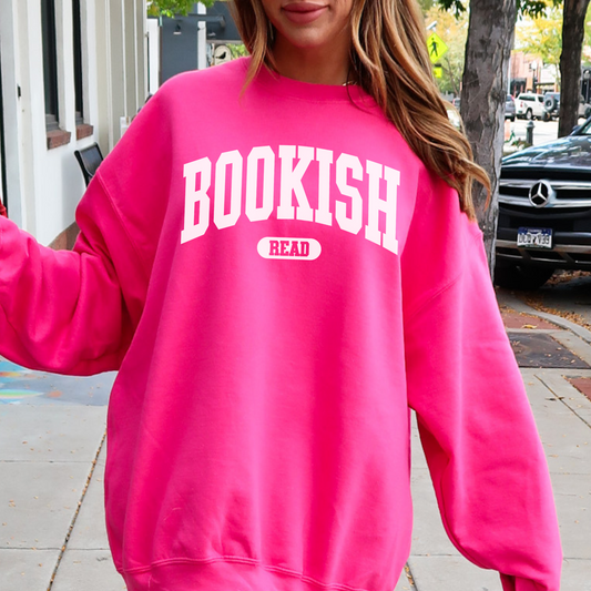 Bookish Sweatshirt, Soft, Trendy, Comfy, Cute, Cozy, (27)