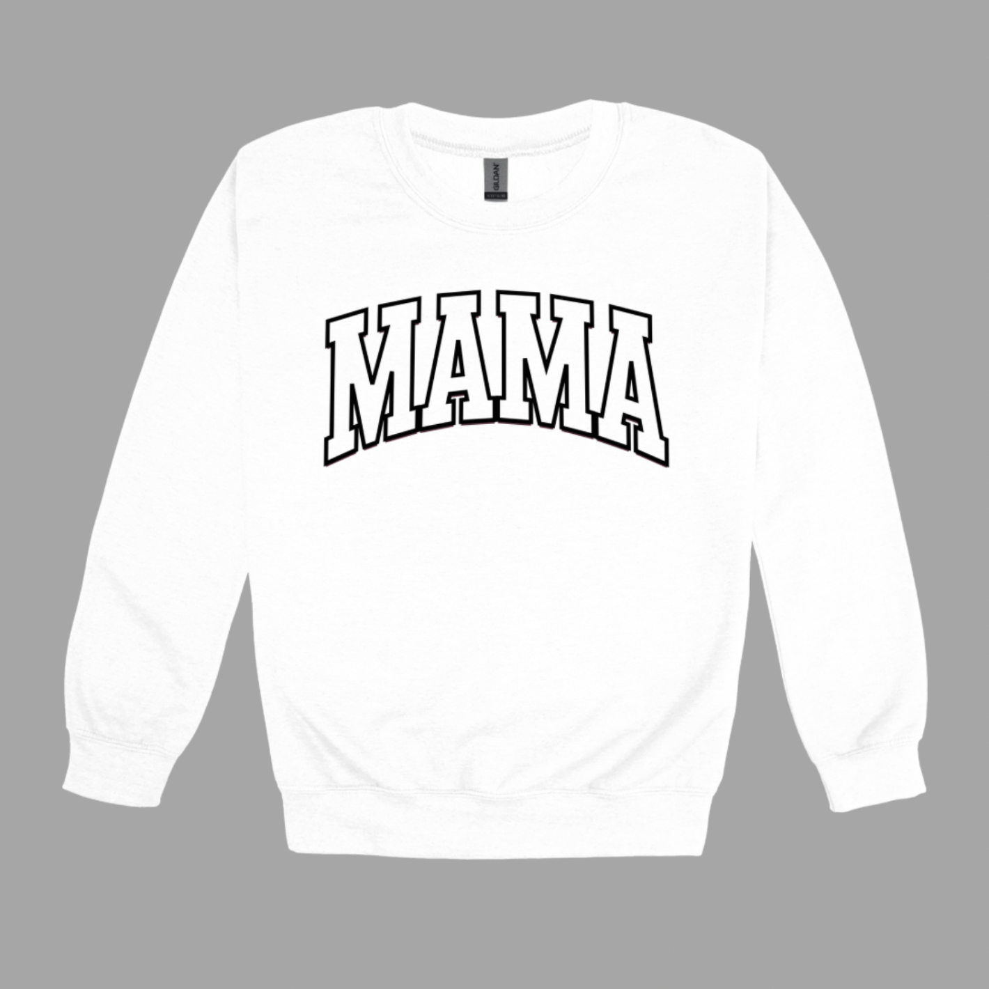 MAMA Sweatshirt, Crew Neck, Varsity, Trend, Mothers Day, Birthday, Christmas, Gift, Nana, Nannie, Sister, G-Ma, Nonnie, etc, (16)